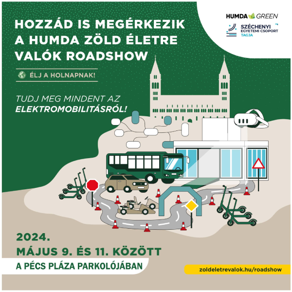HUMDA Roadshow a Pécs Plazában