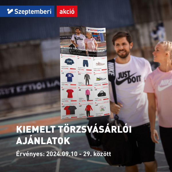 Intersport: Szeptemberi akciók