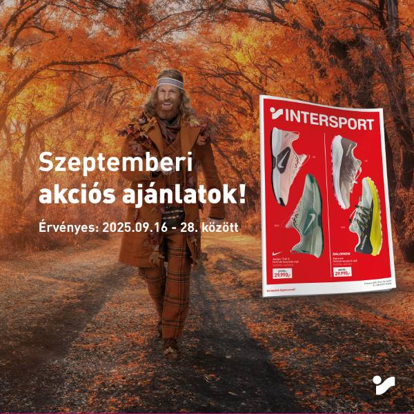 Intersport: Szeptemberi akciók