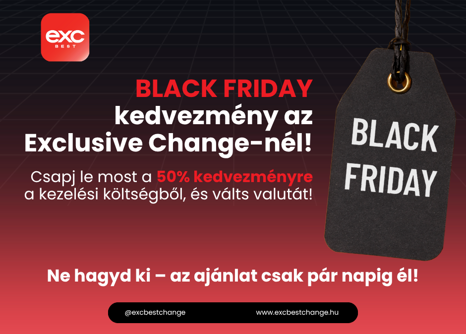 Exclusive Change: 50% kedvezmény